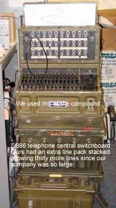 SB86 Telephone Central Switchboard