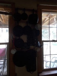 cast iron pots