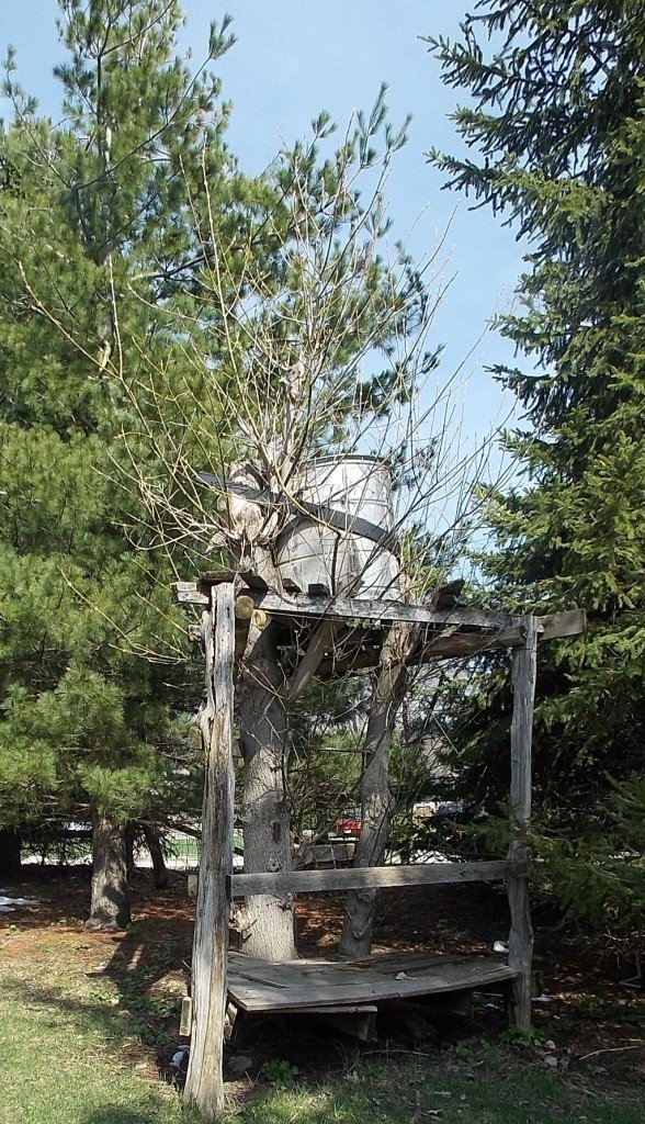 outdoor shower