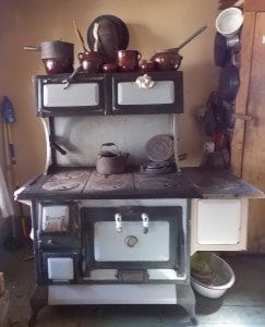 wood cook stove