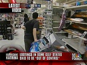 Hurricane Katrina Looting