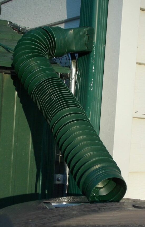 Easy DIY Downspout Diverter for Rain Barrels [and Gutter Downspouts]