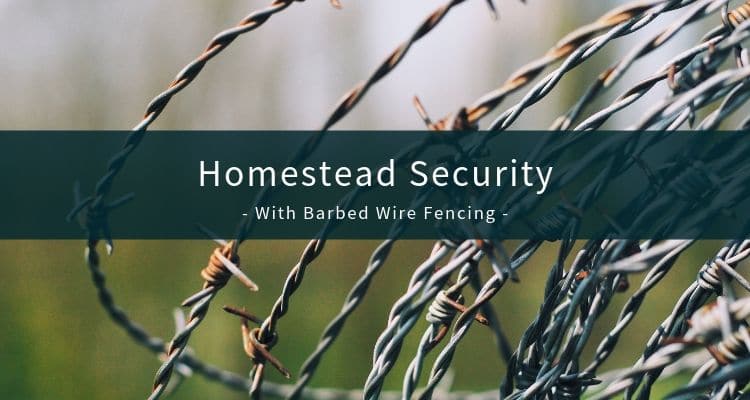 Homestead Security With Barbed Wire Fencing