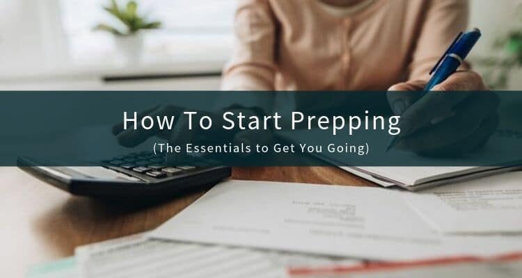 How To Start Prepping