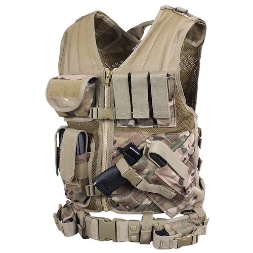 Rothco Multicam Crossdraw Pilot Survival Vest