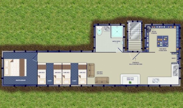 Shipping Containers Make Terrible Shelters - Rising S Bunkers