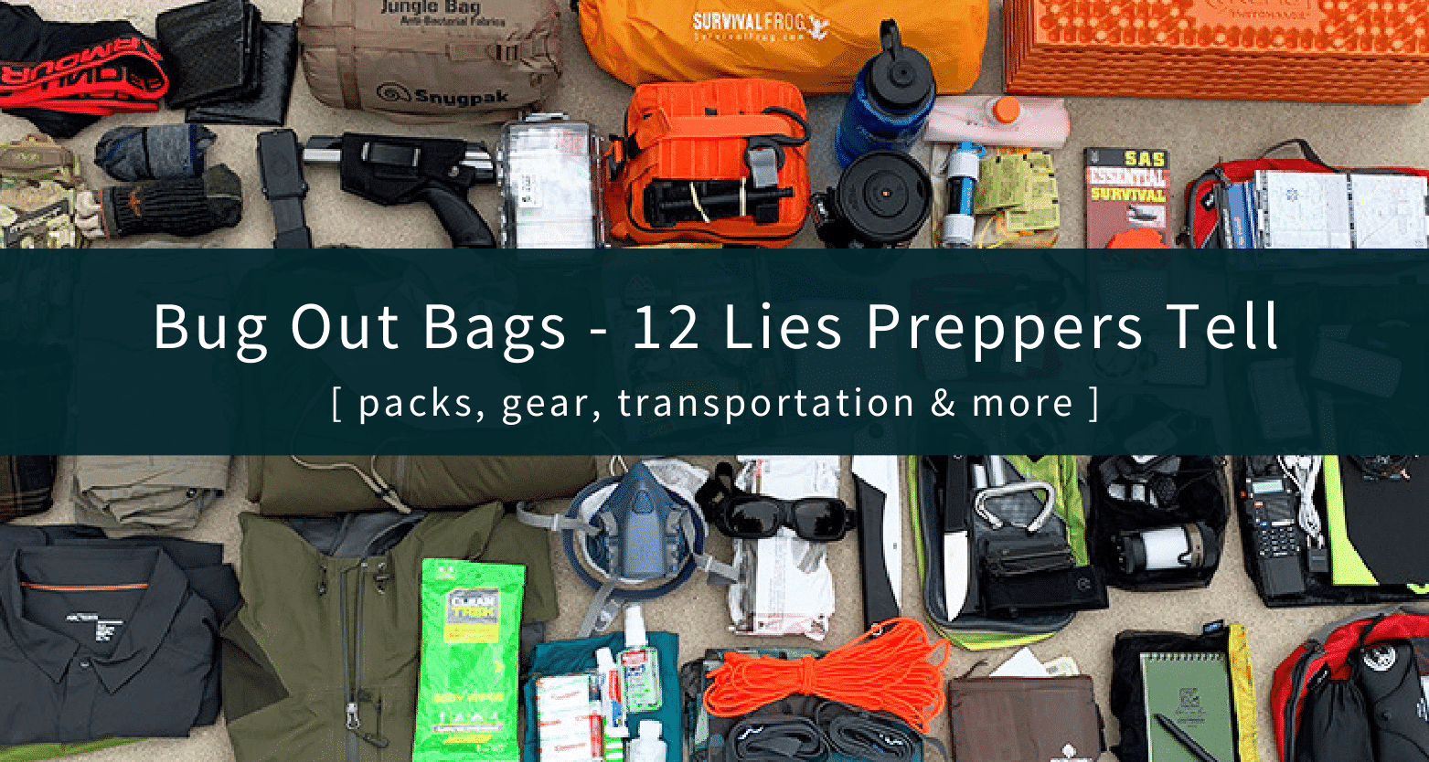 REAL Bug Out Bags